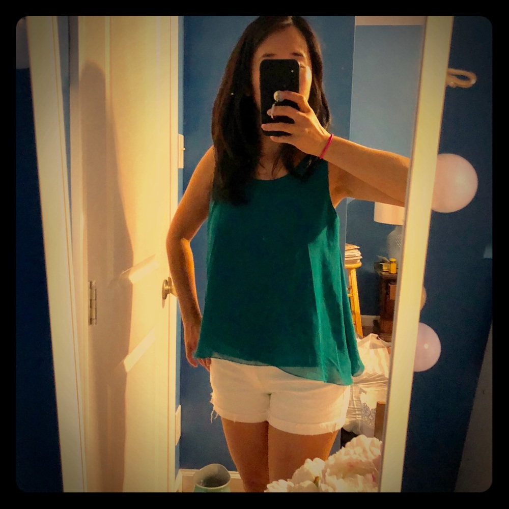 The Limited, Flowy Teal Tank